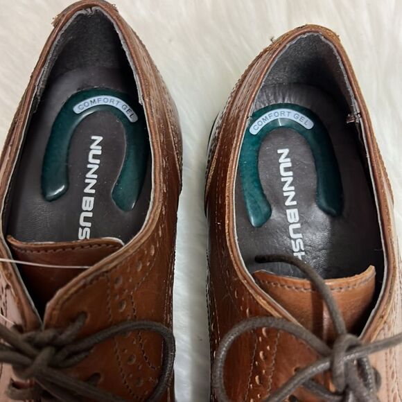 Nunn Bush Norcross cap toe oxfords mens 9 M B23 - Picture 5 of 9